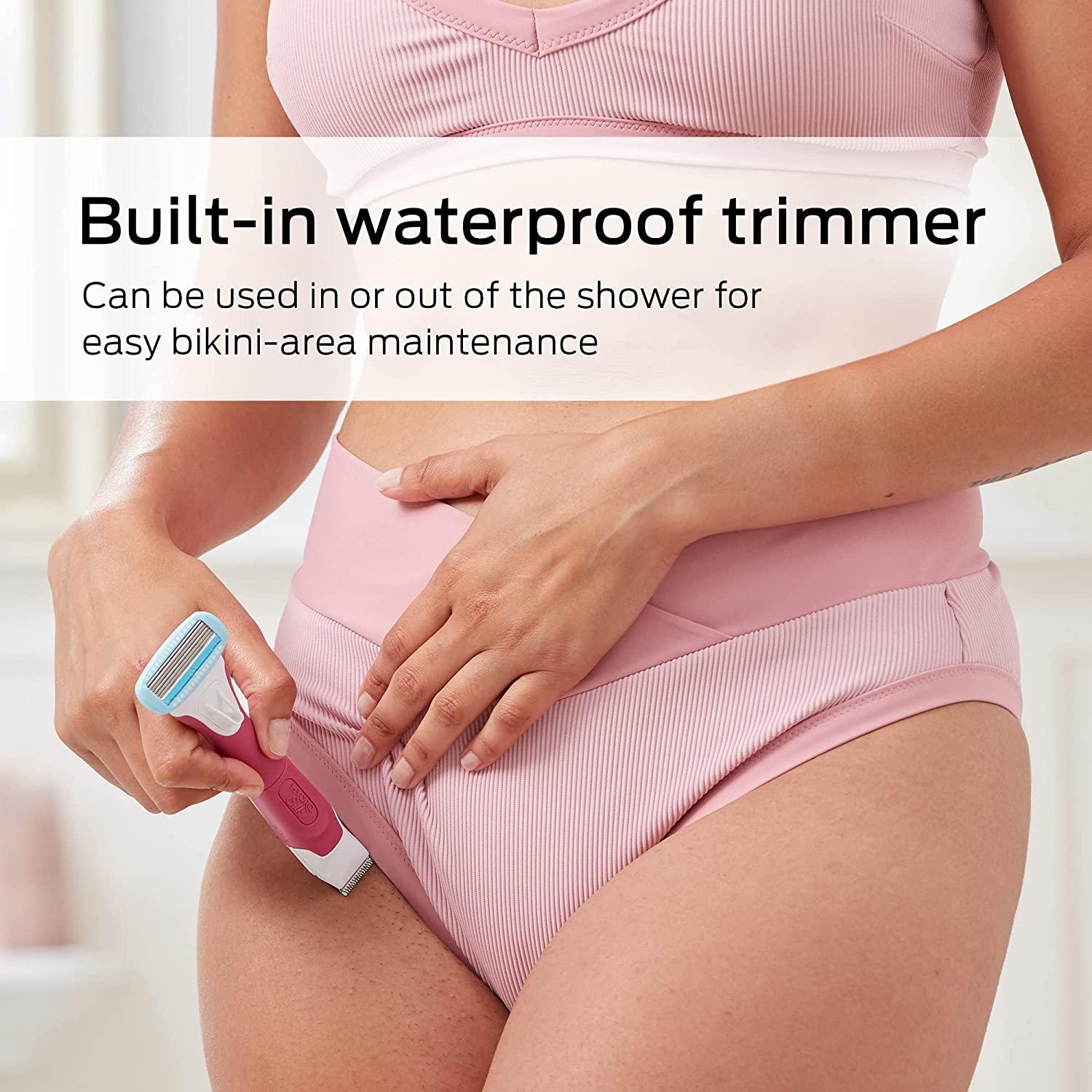 Schick Hydro Silk Trimstyle Razor For Women Bikini Trimmer Moisturizing Refills Buy Now