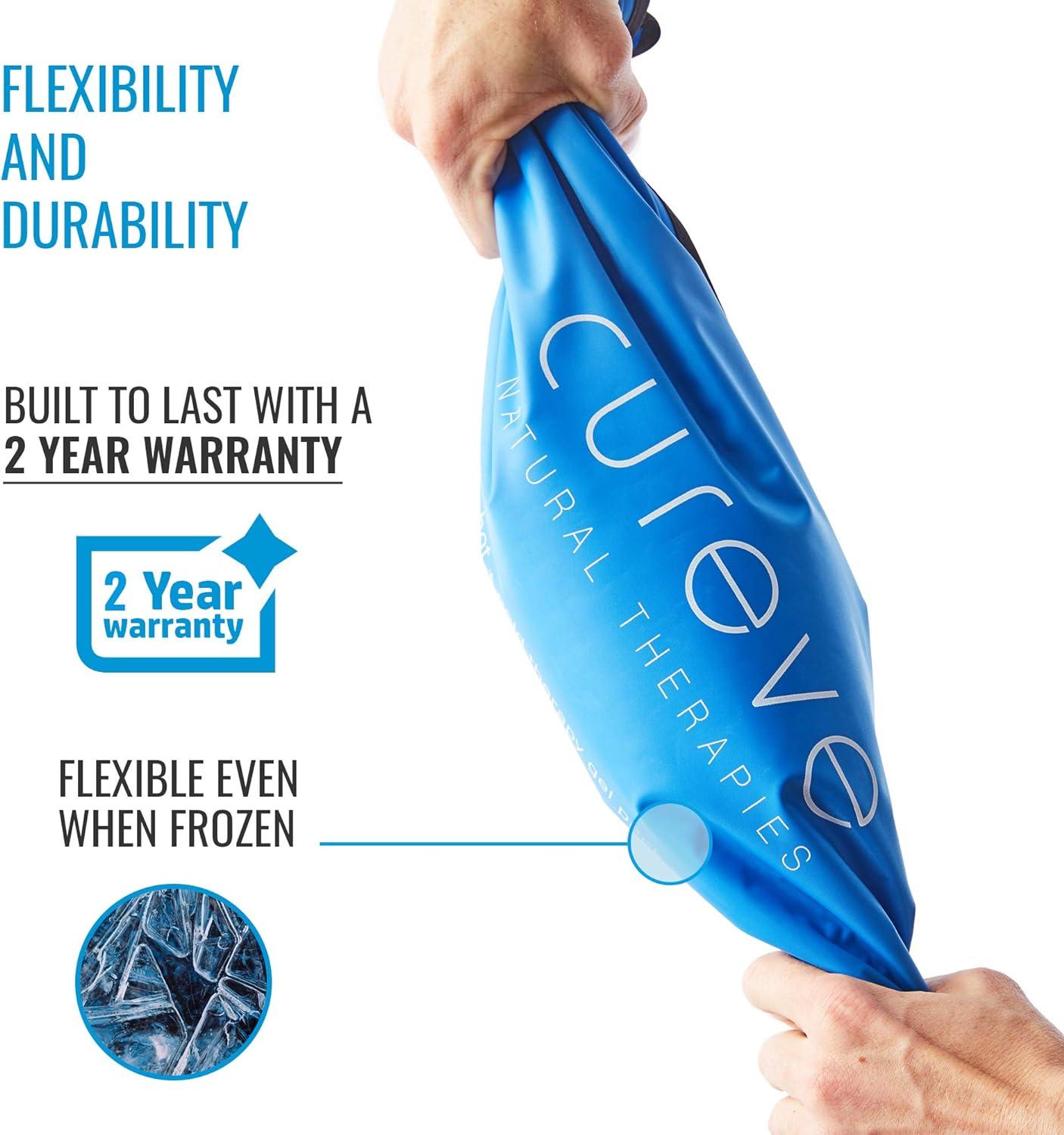 Extra Large Hot Cold Therapy Gel Pack X By Cureve Reusable Ice Pack For Injuries On