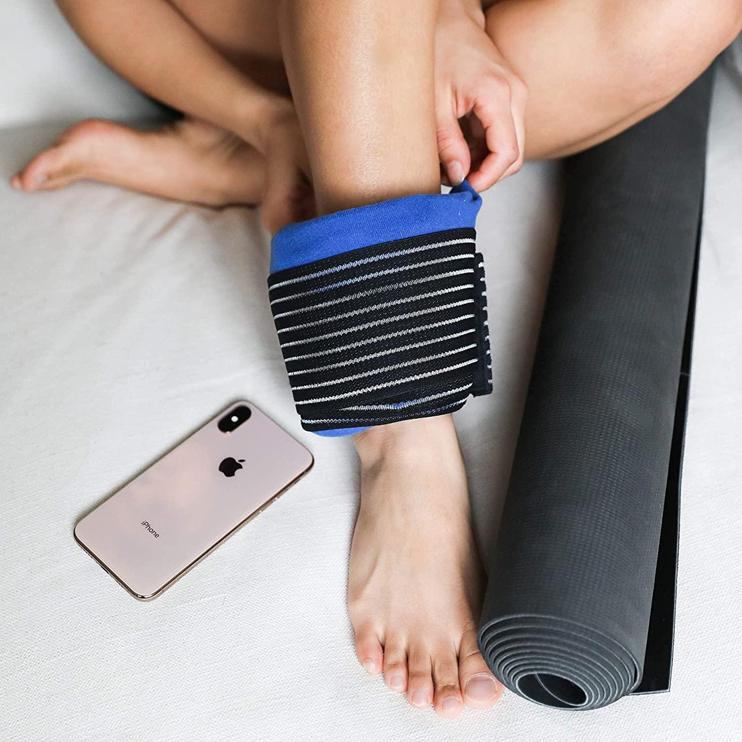 3 Piece Ice Pack Set Reusable Hot Cold Therapy For Injury Recovery Joint And Muscle Pain