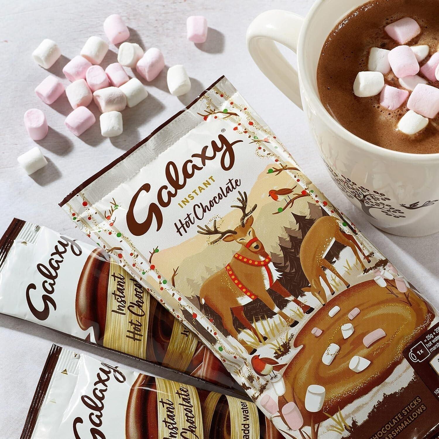 Maltesers Galaxy Hot Chocolate Bulk Buy X G Sachets With Topline Card Instant Hot