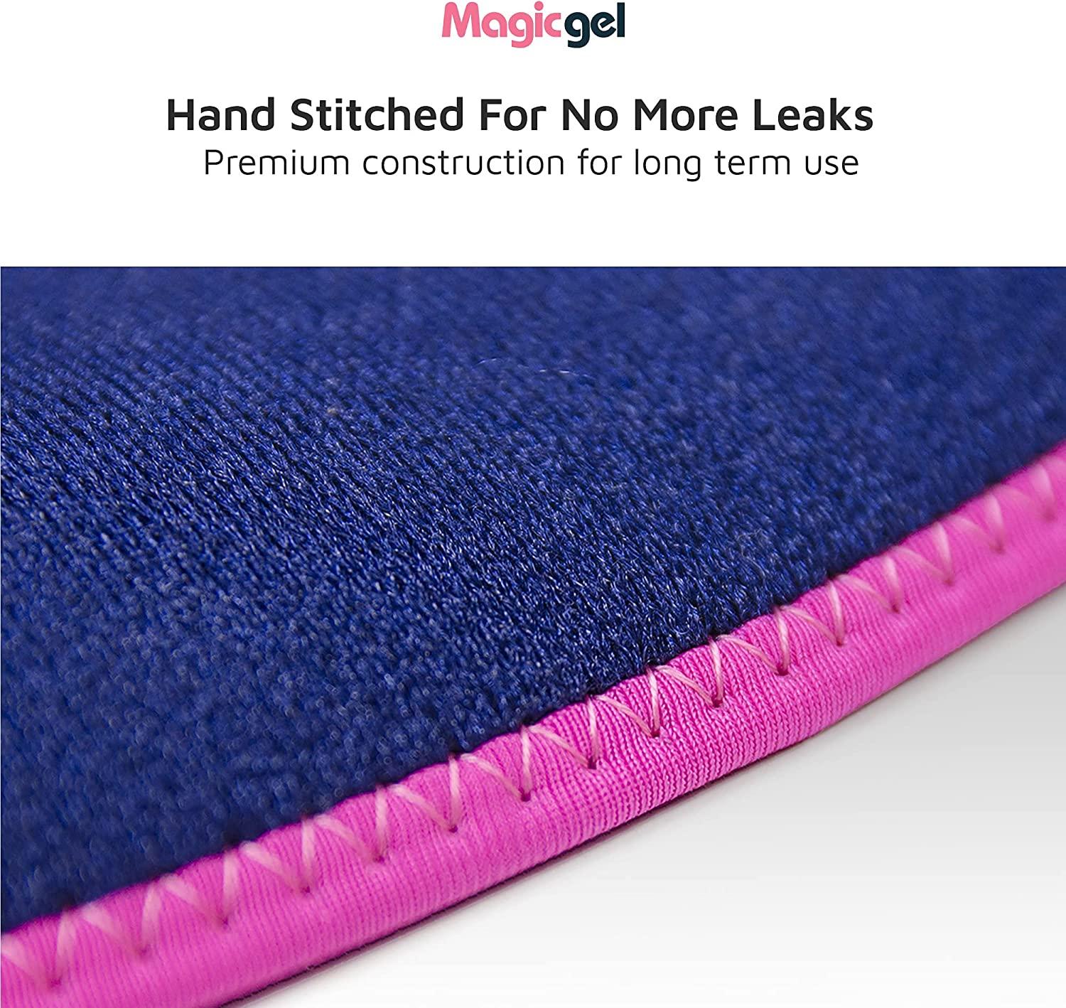 Reusable Ice Packs For Injuries With Adjustable Wrap Around Strap Dual Hot Cold Gel Pack Set