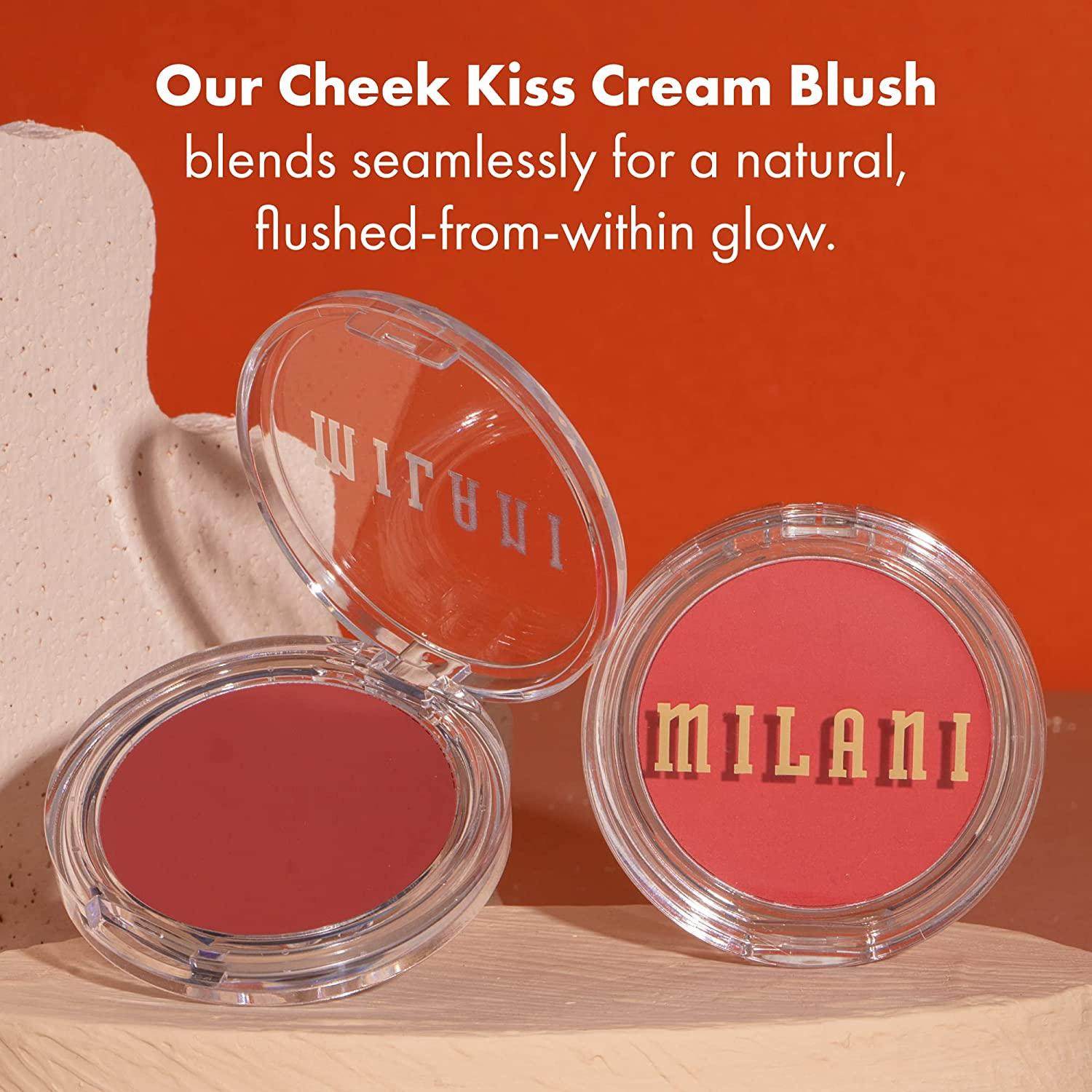 Milani Cheek Kiss Cream Blush Nude Kiss Cream To Gel Blush For Cheeks Lips Buy Now With
