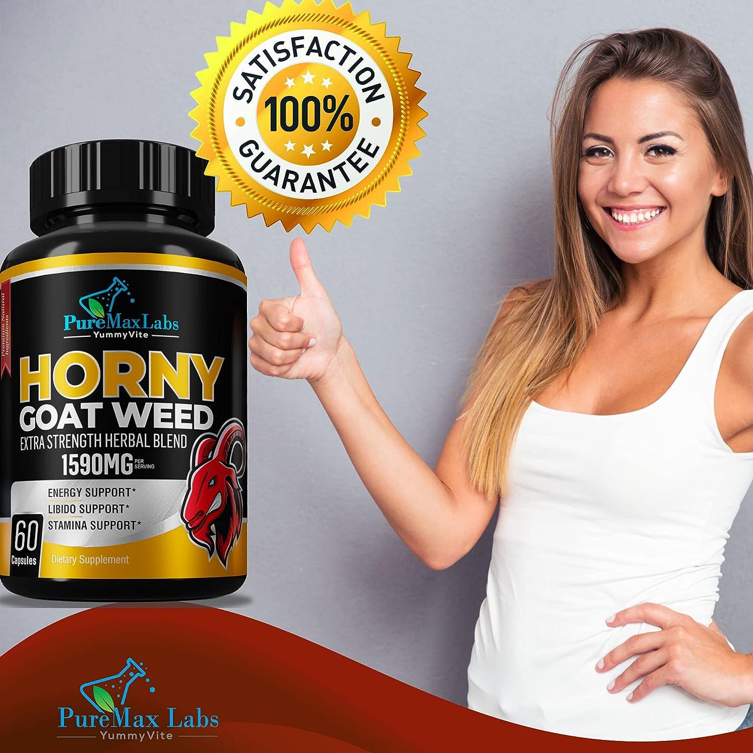 Horny Goat Weed Mg Extra Strength With Maca L Arginine Ginseng