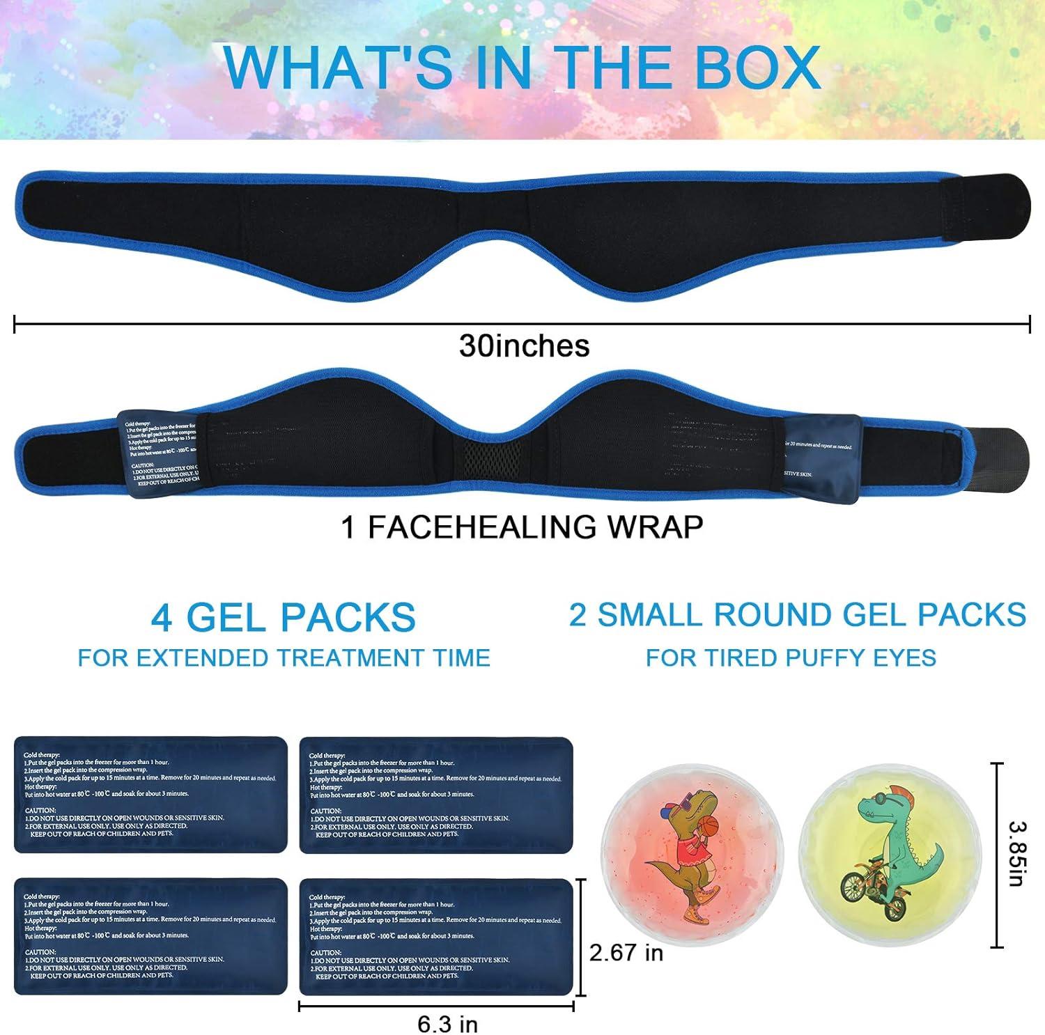 Wisdom Tooth Ice Pack Hot And Cold Therapy For Tmj And Oral Pain Relief Reusable Face Ice