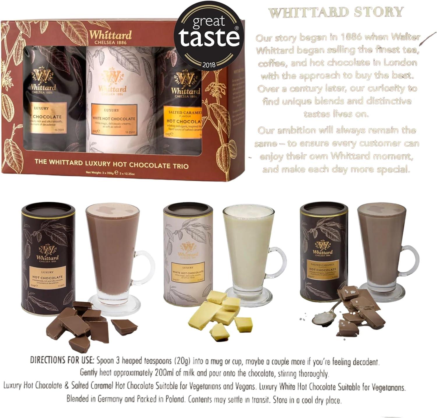 Whittard Of Chelsea Luxury Hot Chocolate X G Rich And Decadent Cocoa Mix Buy Now With