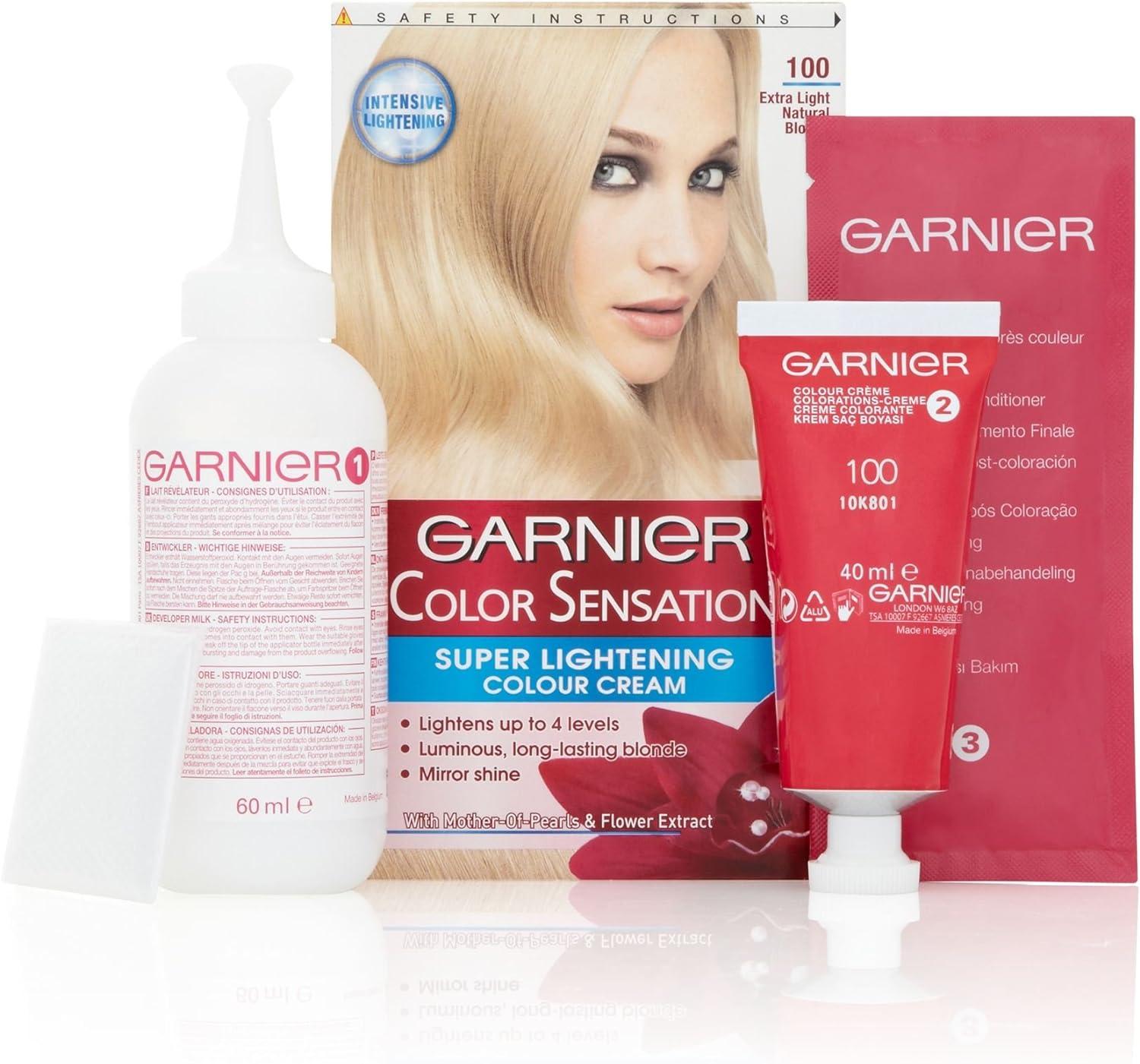 Garnier Color Sensation Extra Light Blonde Permanent Hair Dye