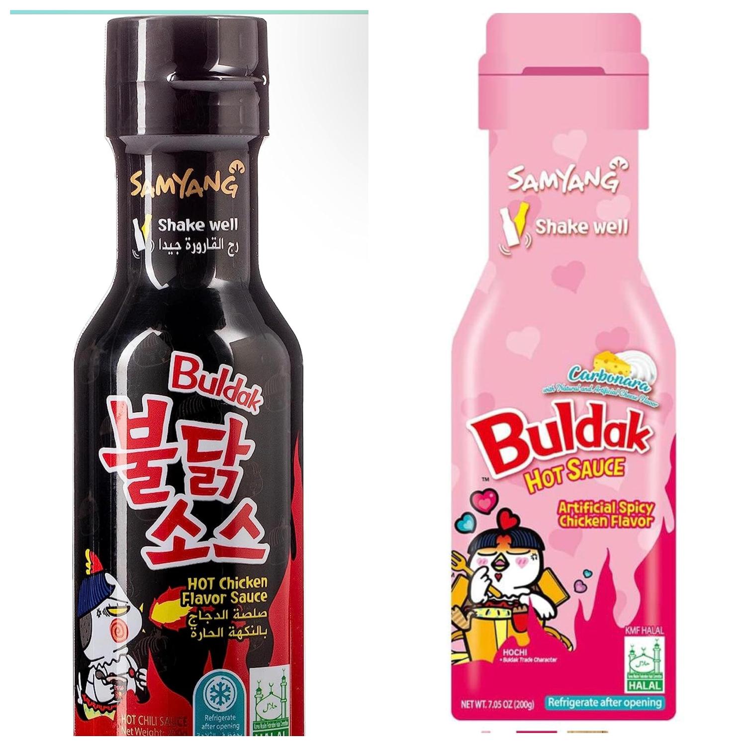 Samyang Buldak Hot Chicken Sauce Combo Original Carbonara Flavours Buy Now With Express