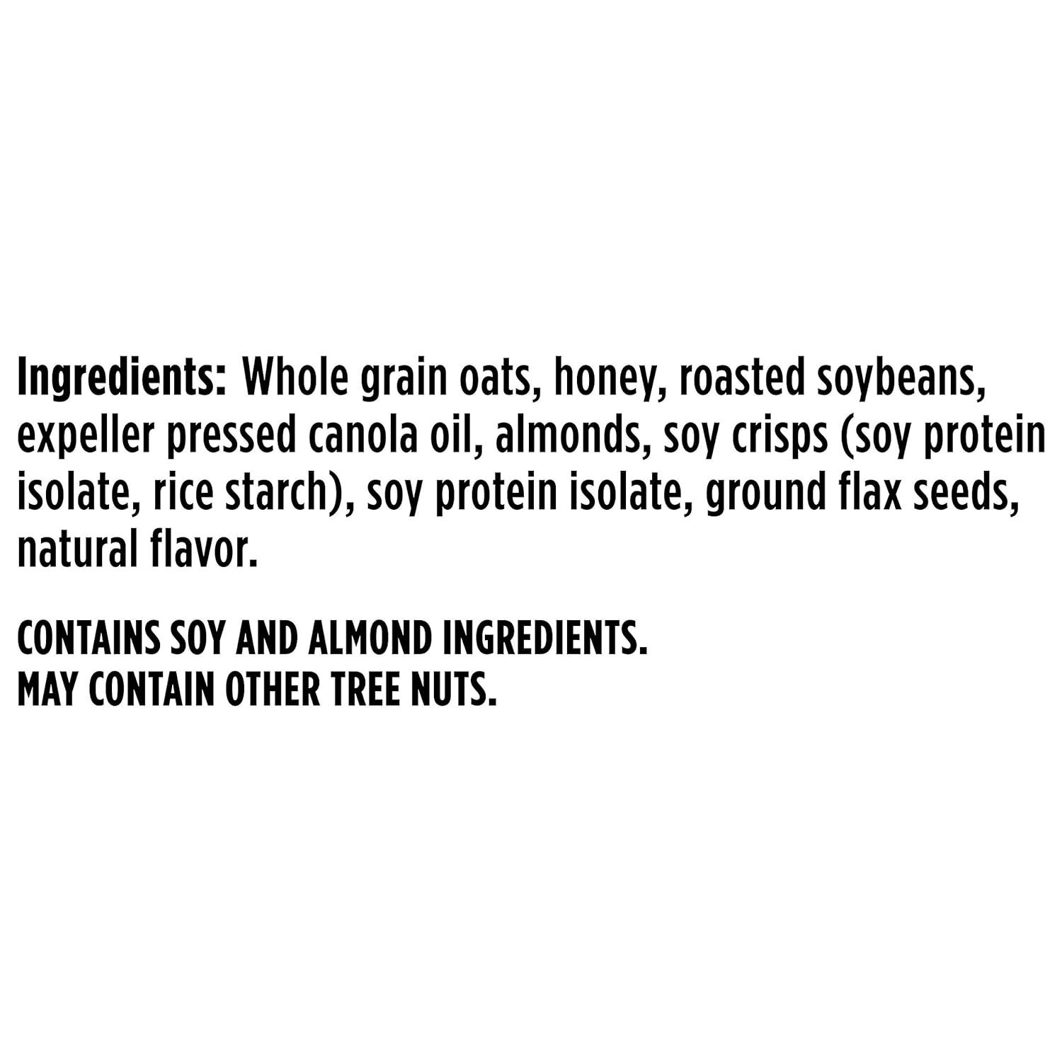 Bear Naked Honey Almond Protein Granola Cereal Snacks Bags Vegetarian Breakfast Protein