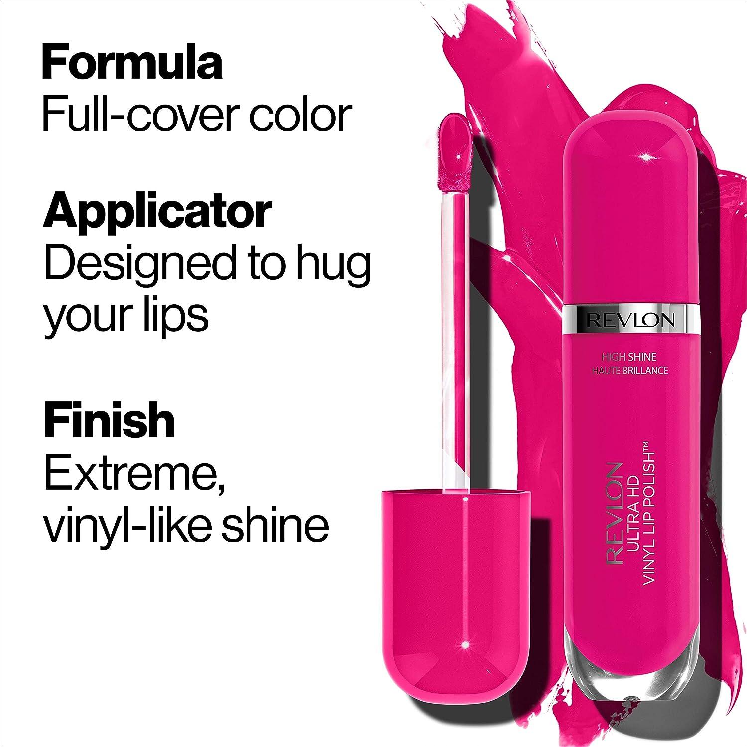 Revlon Ultra HD Vinyl Lip Polish Liquid Lipstick Birthday Suit Mauve Nude Gloss Buy Now With