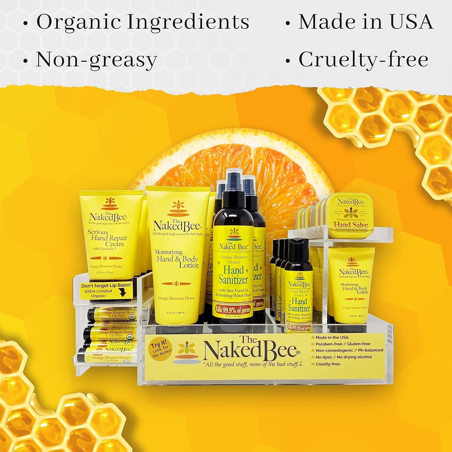 The Naked Bee Orange Blossom Honey Hand Salve 2 Oz 3 Pack Moisturizing Hand Treatment Buy