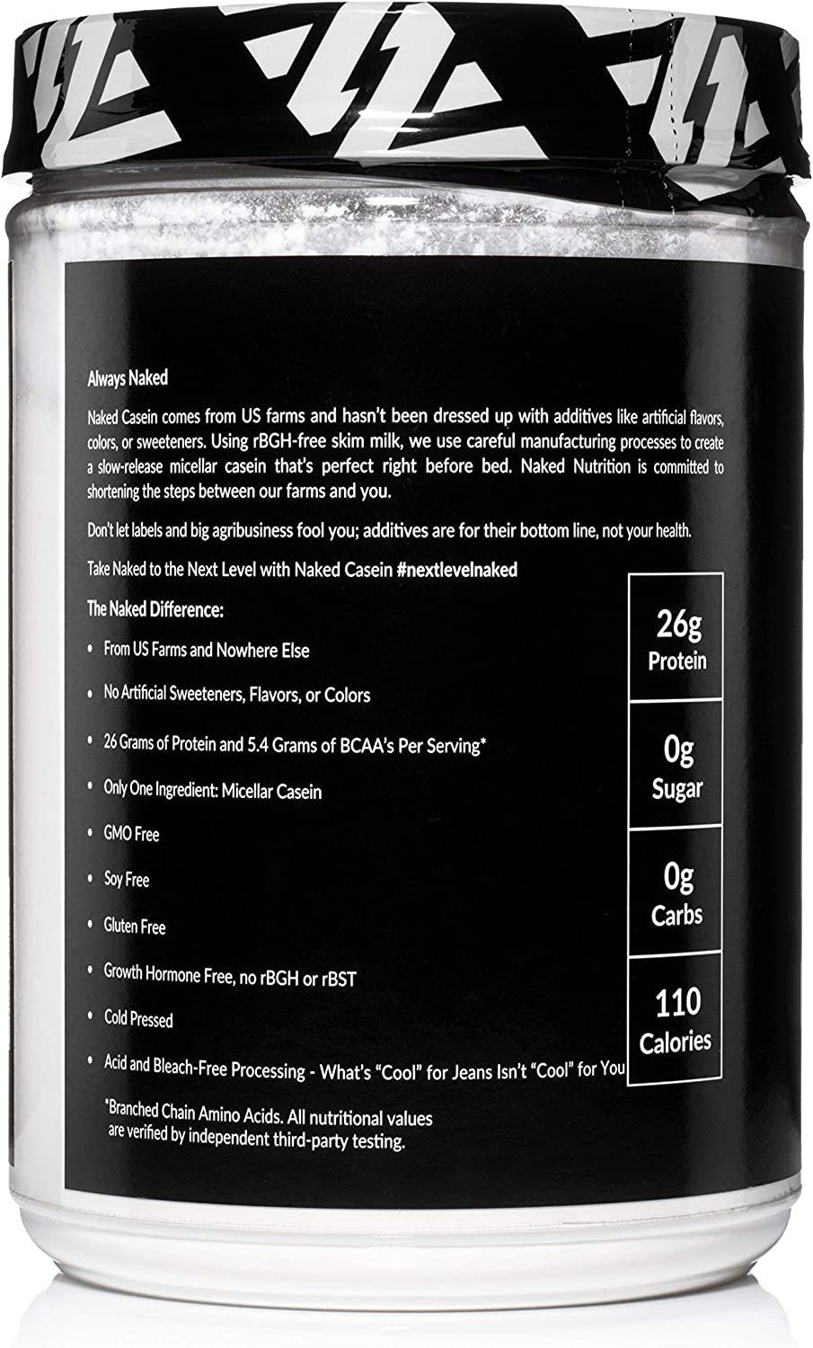 Naked Casein Lb Micellar Casein Protein Us Farms Gmo Free Gluten Free Soy Free