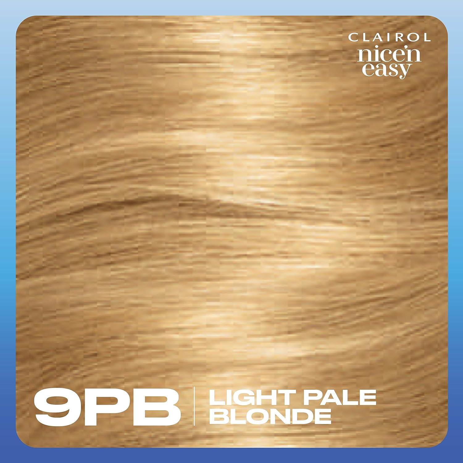 Clairol Nice N Easy Cr Me Oil Infused Permanent Hair Dye Pb Light Pale Blonde Ml Buy Now