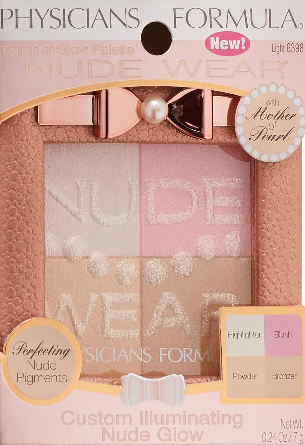 Physicians Formula Nude Wear Custom Glow Palette Light Oz