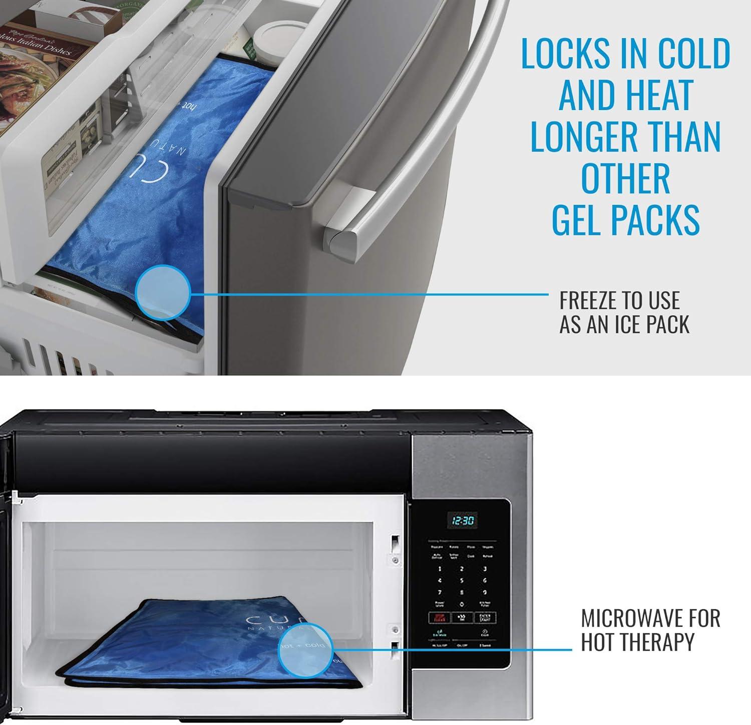 Extra Large Hot Cold Therapy Gel Pack X By Cureve Reusable Ice Pack For Injuries On