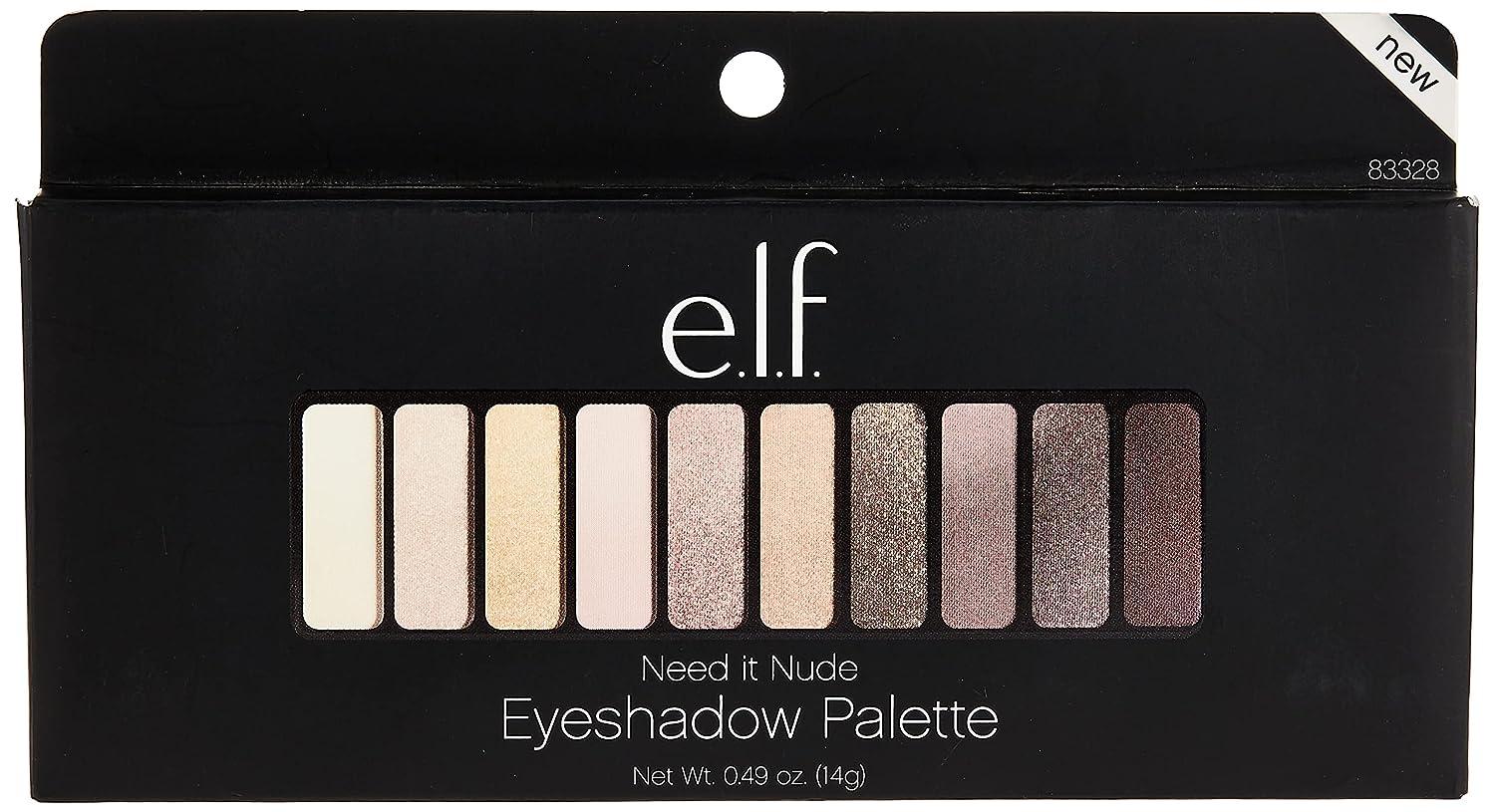 E L F Cosmetics Need It Nude Eyeshadow Palette Shades For Eye Definition And Highlighting