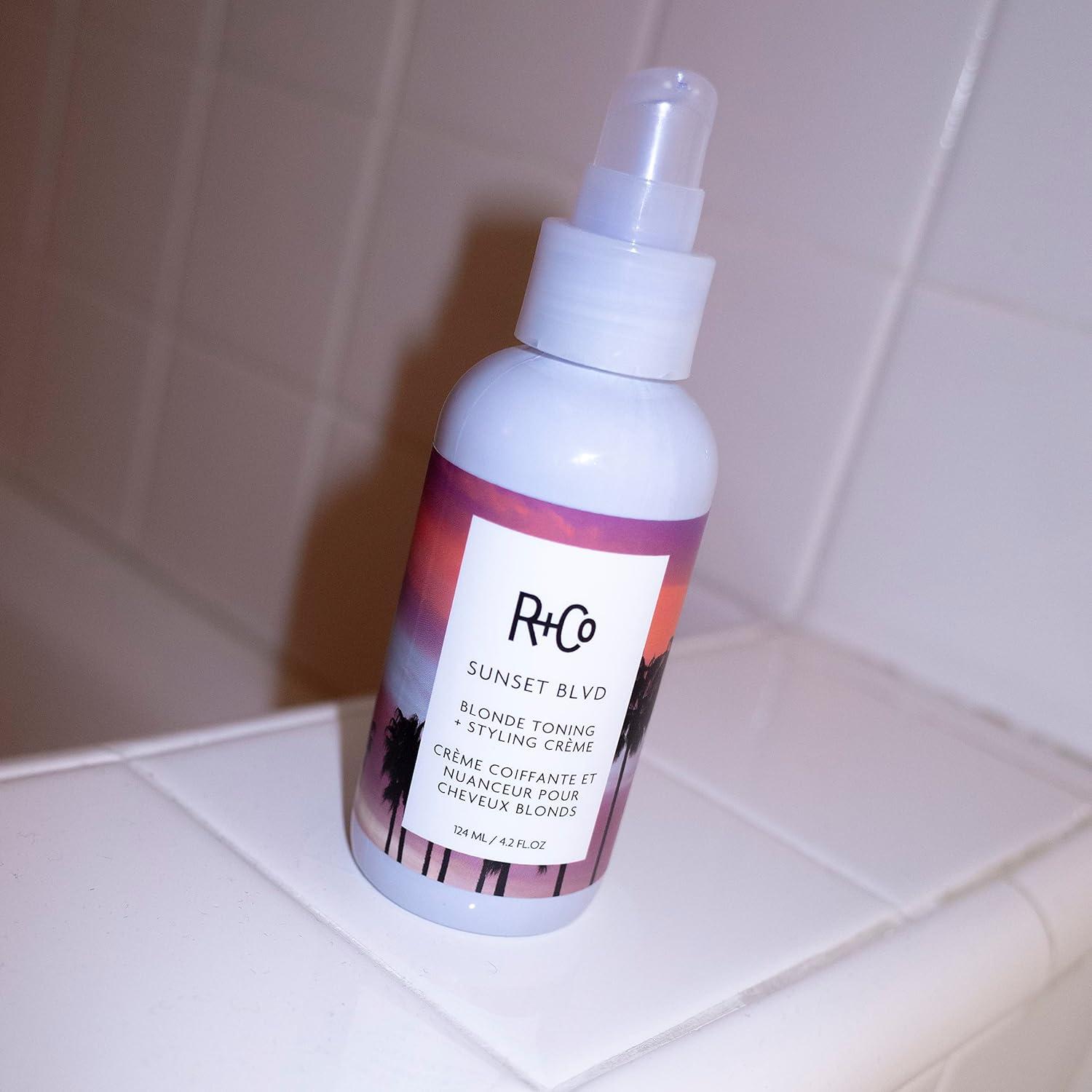 R Co Sunset Blvd Blonde Toning Styling Creme 4 60oz Pack Of 2 Achieve Perfect Blonde Tones