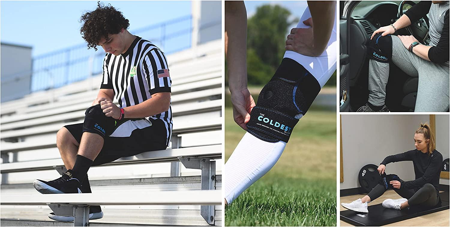 Knee Ice Pack Wrap For Meniscus Tear Arthritis Relief Hot Cold Therapy For Injury Recovery