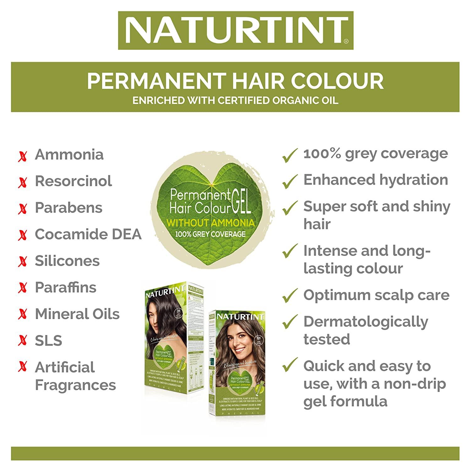 Naturtint N Wheat Germ Blonde Hair Color Pack Natural Ammonia Free Dye Buy Now With