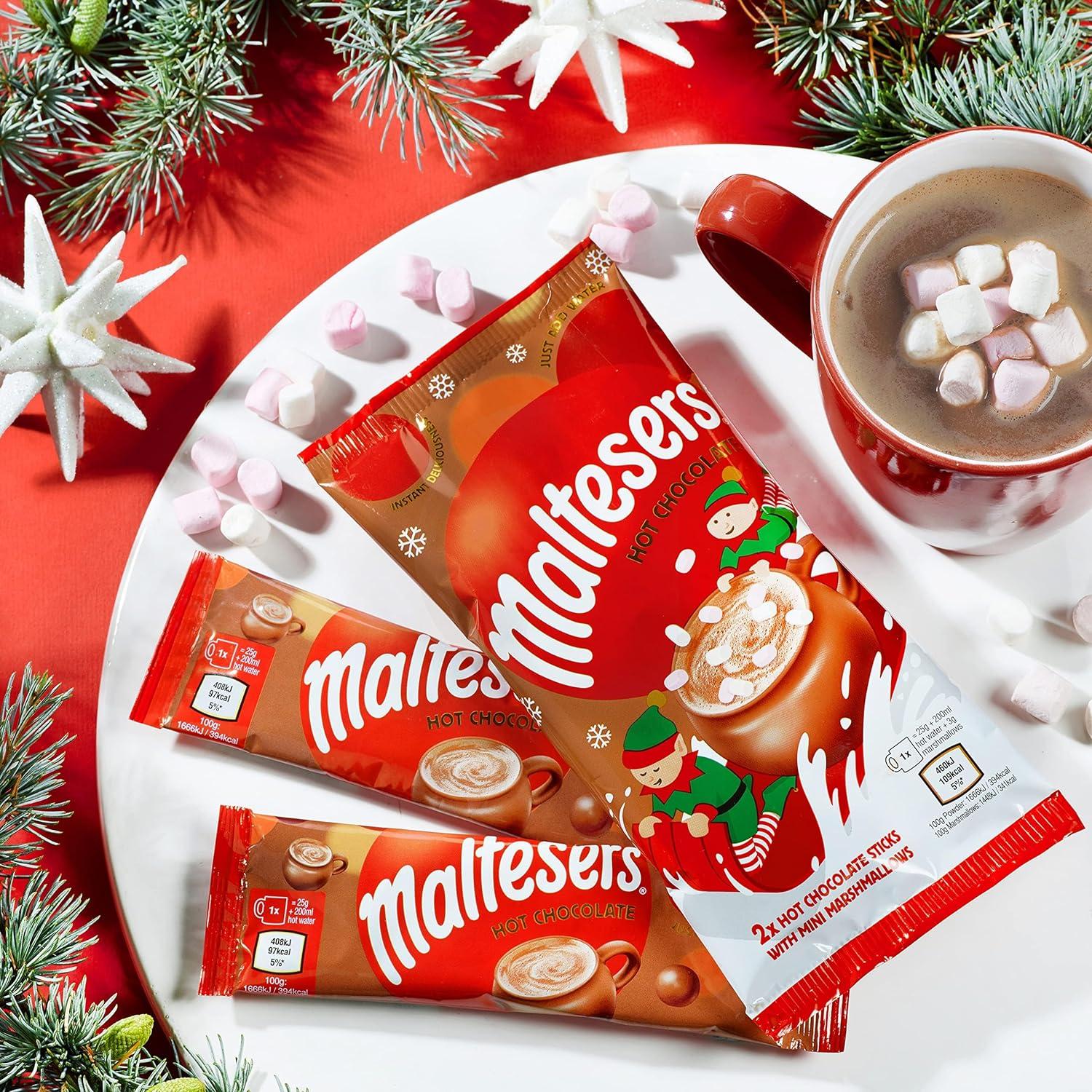Maltesers Galaxy Hot Chocolate Bulk Buy X G Sachets With Topline Card Instant Hot