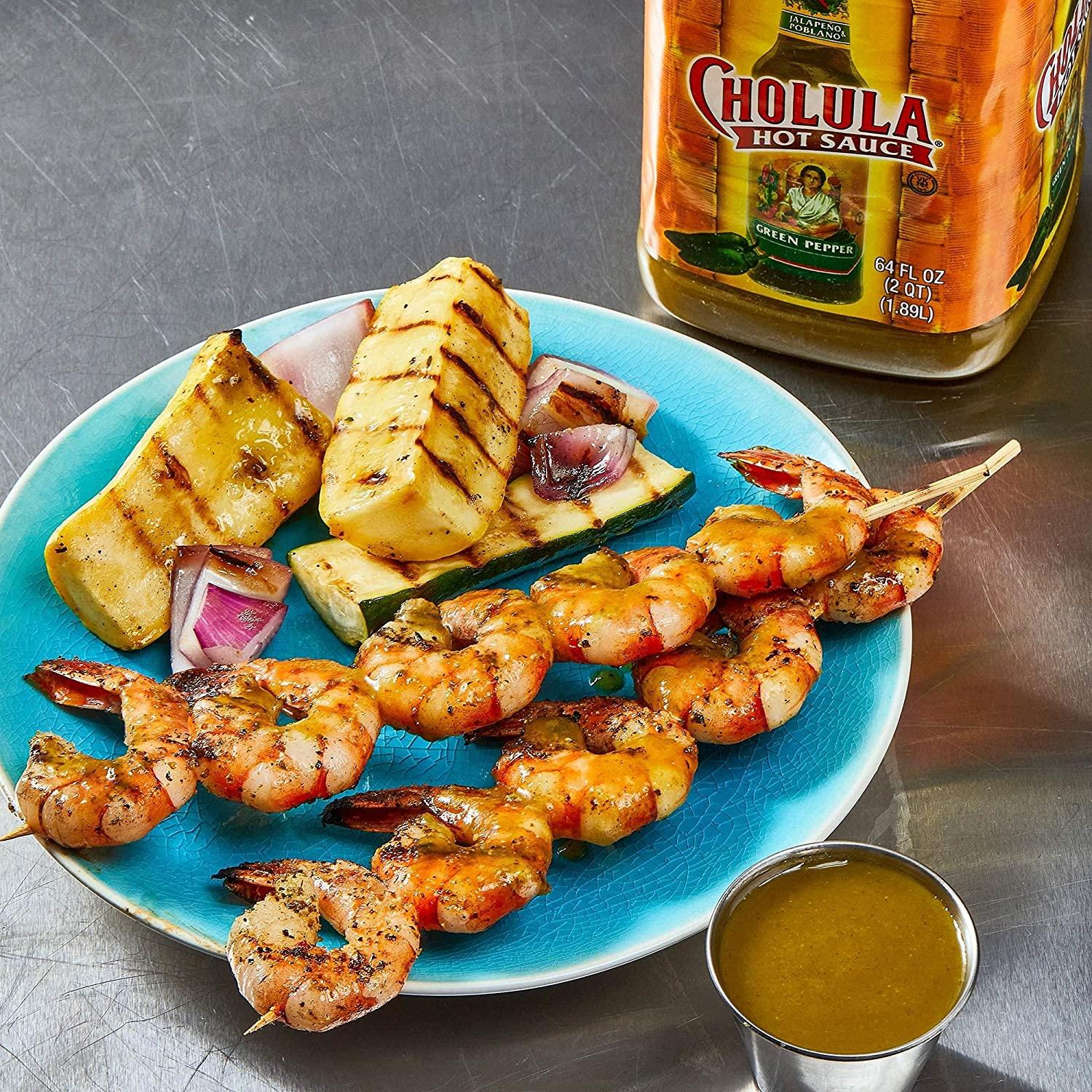 Cholula Green Pepper Hot Sauce Fl Oz Bulk Container Of Green