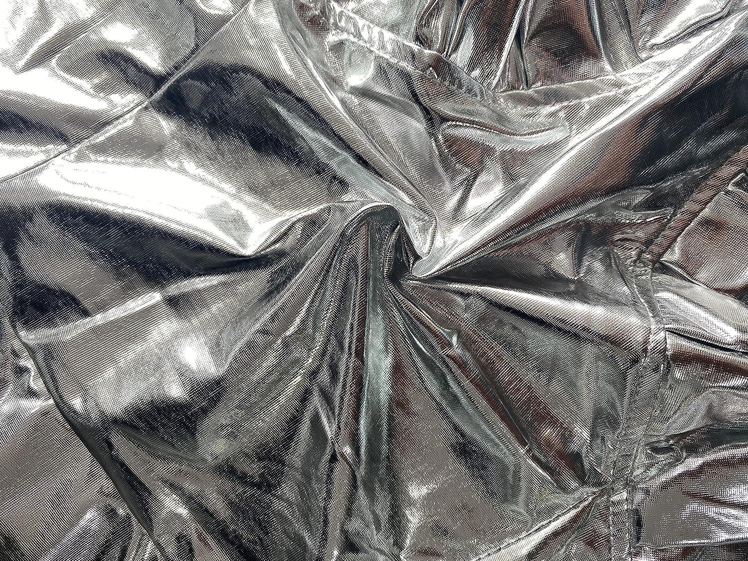 Silver Metallic Ruffle Booty Shorts For Women Sexy Shiny Elastic Waist Club Mini Hot Pants
