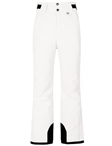 Skieer Womens Mountain Insulated Snow Waterproof Ski Pants Winter Outdoor  Cargo Pants Medium White