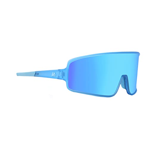 FAST STEP Sports Baseball Sunglasses, Polarized Mens Sunglasses, Oversized  Cycling Sunglasses with UV Protection Blue