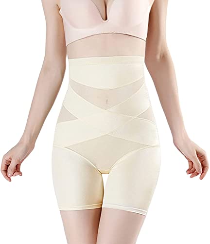 Cross Compression Abs Shaping Pants High Waisted Body Shaper Shapewear  Knickers