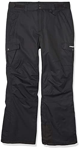 Arctix unisex-child Snow Sports Cargo Snow Pants With Articulated Knees  Black X-Small