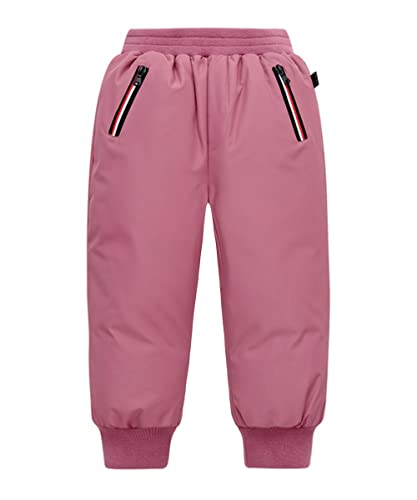 C2M Boys Girls Down Snow Pants Water Resistant Thick Warm Pants Winter  Trousers 6 Years Padded