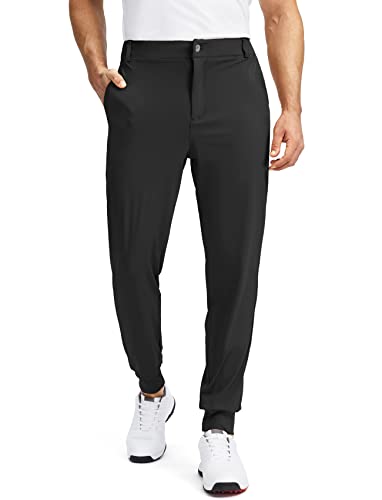 Soothfeel Men's Golf Joggers Pants with 5 Pockets Slim Fit Stretch