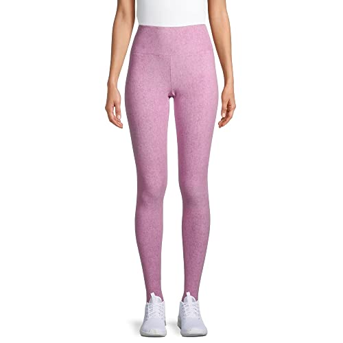 Cuddl Duds ClimateRight Women's Stretch Fleece Long Underwear High Waisted Thermal  Leggings (Rose Heather) Large