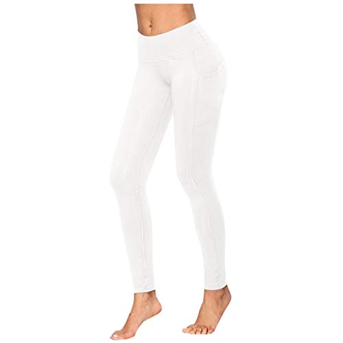 VEZAD Women's Butt Lifting Anti Cellulite Leggings High Waisted