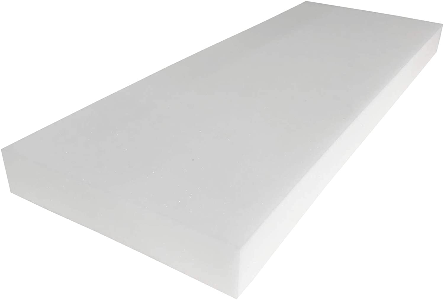 Foamy Foam High Density 1 inch Thick, 22 inch Wide, 22 inch Long Upholstery Foam, Cushion Replacement