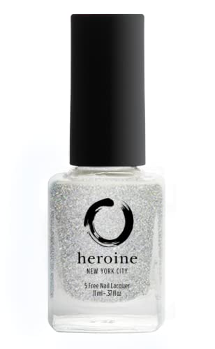 heroine.nyc olive green nail polish - Cruelty-Free Vegan and Non-Toxic (9- free) Formula - .37 fl. oz. (11 ml) - olive green 1 bottle- POISON IVY