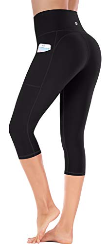 Ewedoos Women's Yoga Pants with Pockets - Leggings with Pockets, High Waist  Tummy Control Non See-Through