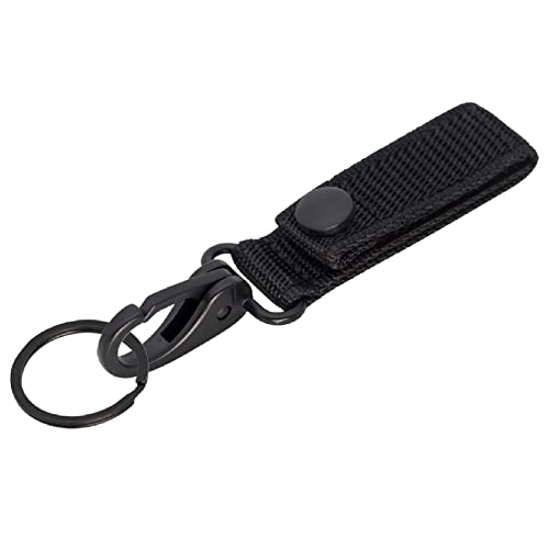 Solid Brass Keyrings Key Holder With Snap Hook Men's Belt Clip Keychains