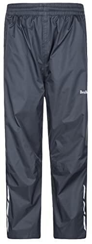 Lelaki Kids Rain Pants Lightweight Waterproof Pants Outdoors Trousers for  Boys Girls Grey 5-6 Years
