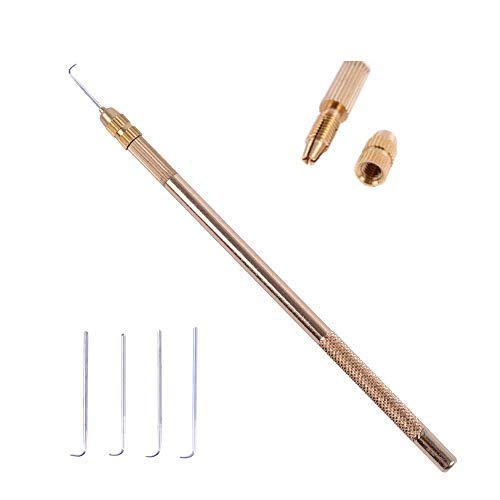 Hair Ventilating Needle and Holder Sizes 1-2 and 3-4 Great for Making  Custom Wigs and DIY Wig Repair 