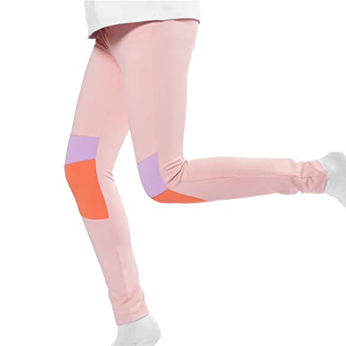 mmlunar Kids Girls Sports Pants - Youth Girls' Quick Dry Pink Active Track  Pants Athletic Tennis Running Stretchy Leggings Small Slim