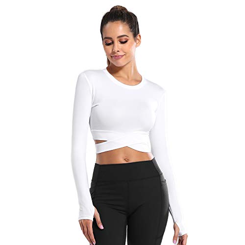 DREAM SLIM Women's Loose Half Sleeve Crop Tops Off India