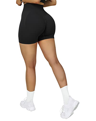 SUUKSESS Women Seamless Booty Shorts Butt Lifting High Waisted
