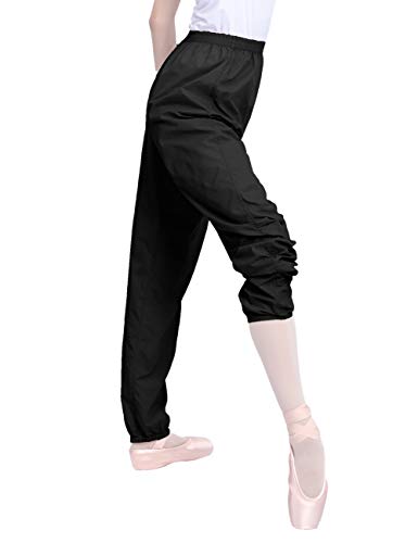 Lovdaswi Women Girls Ballet Ripstop Pants Lightweight Warm Up