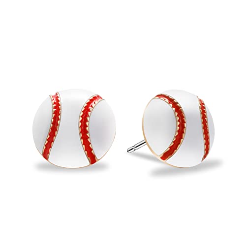 Baseball Earrings for Women Sterling Silver Stud Earrings, Baseball Mom  Hypoallergenic Earrings for Girls, Sports Earrings for Teen girls Baseball  Gifts for Teens Posts Earrings