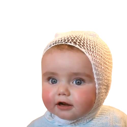Otostick Baby Cap - 3 Total Ear Corrector Caps- Baby Ear Protection Bonnet for Protruding Ears- Ear Pinning Support, Mesh Fabric An Essential Baby