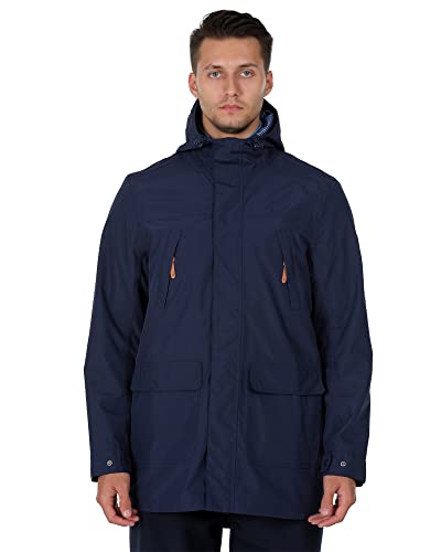 ALPHA CAMP Mens Breathable Waterproof Jacket with Hood Windbreaker