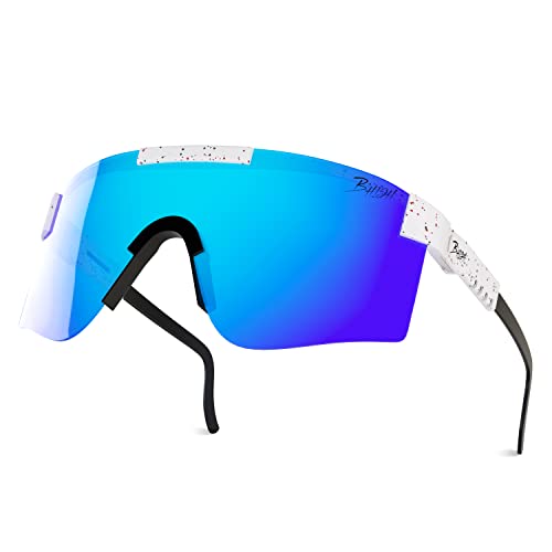 Bhigh Polarized Sports Sunglasses for Men Women Running Cycling Driving  Fishing Golf Skiing, UV 400 Protection