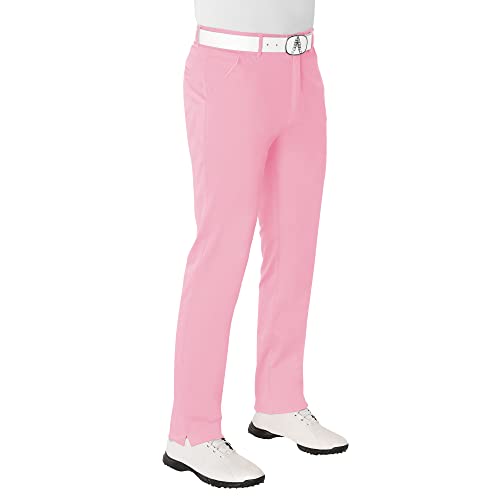Royal & Awesome Pastel Mens Golf Pants, Golf Pants Men Slim Fit Stretch, Dress  Pants Men, Men's Golf Pants 38W x 32L Pastel Pink