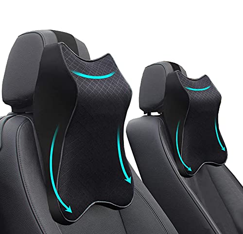 Car Massage Neck Support Pillow Seat Back Support Headrest Pillow