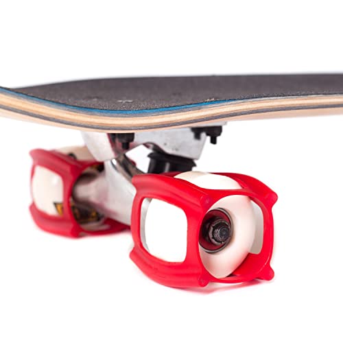 Trainers - Learn Tricks Faster with These Skateboard Accessories. Ollies, Kickflips, More Red